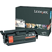 Lexmark X654X21A Black Extra High Yield Toner Cartridge
