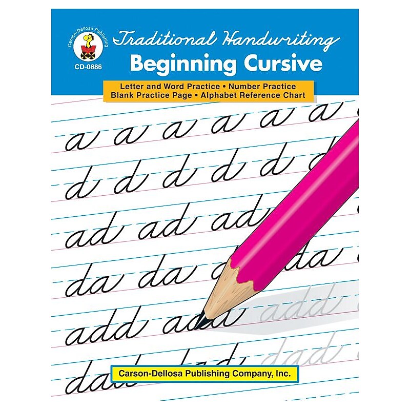Carson-Dellosa Traditional Handwriting: Beginning Cursive Resource Book image 1