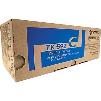 Mita TK-592 Cyan Standard Yield Toner Cartridge