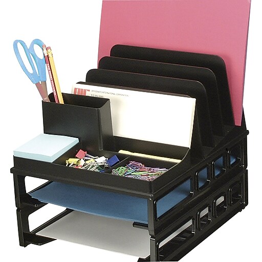 Officemate® FrontLoading Letter Sorter, Black Staples