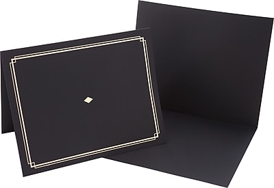 Gartner Award Certificate Holders, Black/Gold | Staples