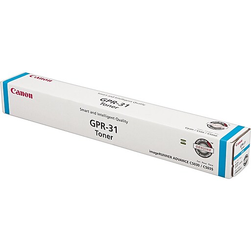 Canon GPR-31 Cyan Standard Yield Toner Cartridge (4416838) | Staples