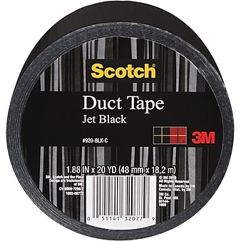 Scotch® Duct Tape, 1.88" x 20 yds., Black (920-BLK-C)