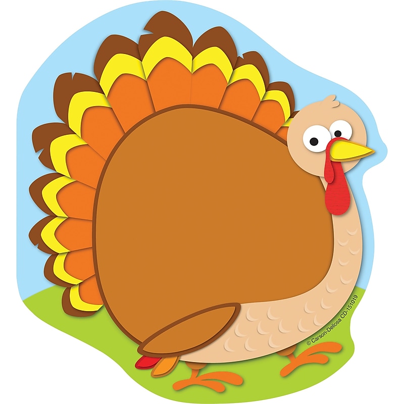 Carson-Dellosa Turkey Notepad image 1