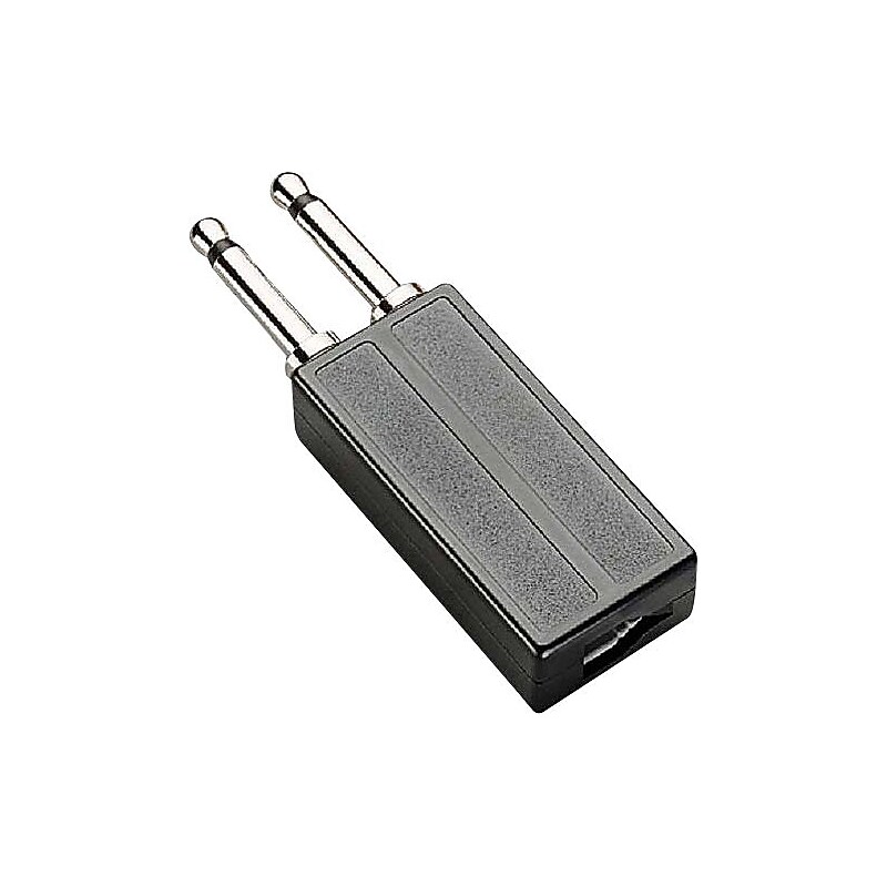 Plantronics 18709-01 Adapter, Black image 1