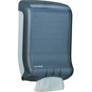 San Jamar Classic Large Capacity Ultrafold Plastic Towel Dispenser, Black Pearl, 18 inch... by