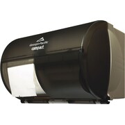 Georgia Pacific Compact Plastic Coreless Double Roll Tissue Dispenser, Translucent... by