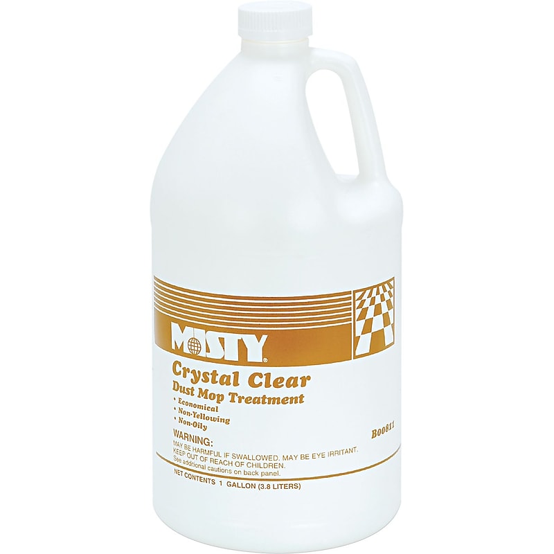 Amrep Misty Crystal Clear Dust Mop Treatment, 1 Gal., 4/Carton (AEPR8114) image 1