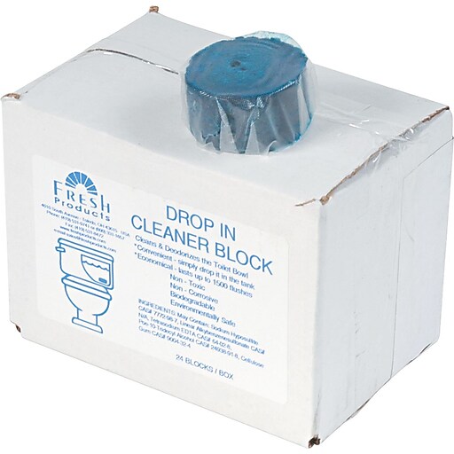 Fresh Products DropIn NonPara Urinal Deodorizer Block , Unscented