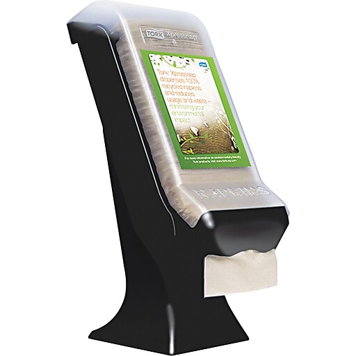 Tork Xpressnap Stand ABS Plastic Napkin Dispenser, Black, 19 1/2"(H) x