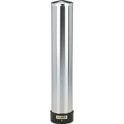 San Jamar SS Large Water Cup Dispenser with Removable Cap for 24 oz. cups, 23 1/2 inch... by