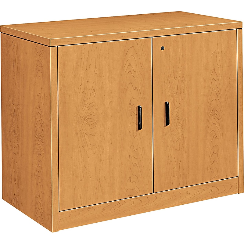 HON 10500 Series Storage Cabinet, 36"W, Harvest, 29 1/2"H x 36"W x 20"D image 1