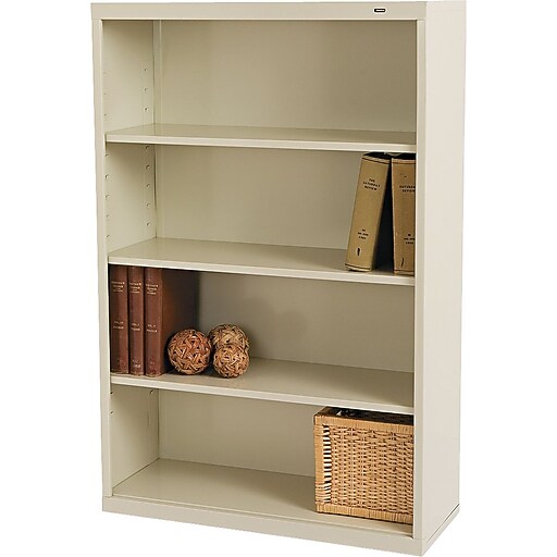 Shop Staples for Tennsco Metal Bookcase , 52 1/2"H , Putty
