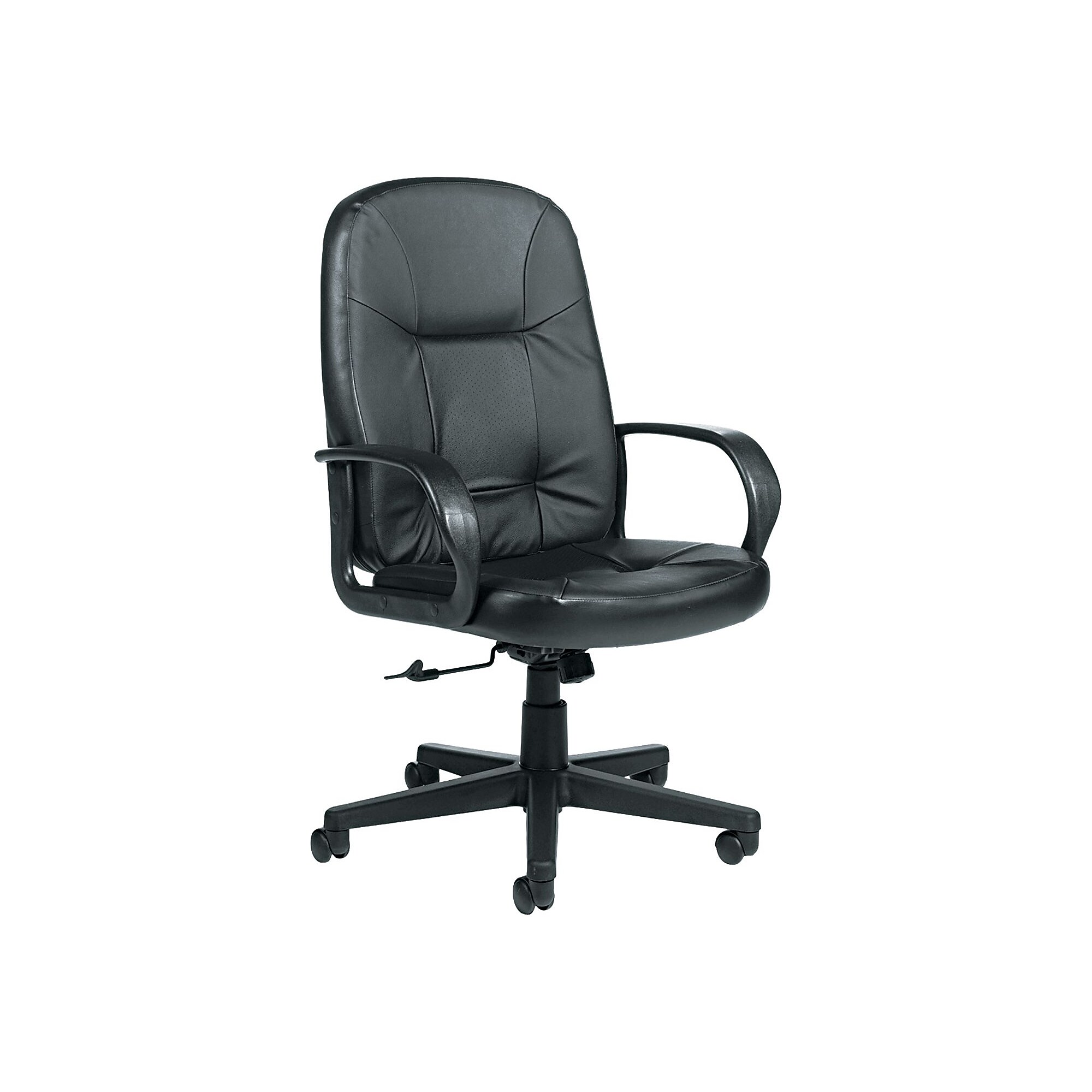 Global Arno Leather Executive High-Back Chair, Black (4003BK450550) Sansujyuku sansujyuku.com