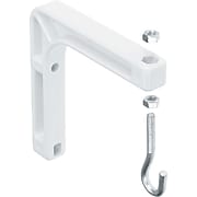 Quartet White Plastic Wall-Mount Bracket for Projection Screen, 7.5"H x 6.75"W x 1.25"D (VAW6C)