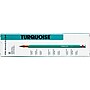 Prismacolor® Drawing Pencil, 4B, 2 mm Dia, Turquoise Barrel, 12/Pack~#|#~s0526748_sc7