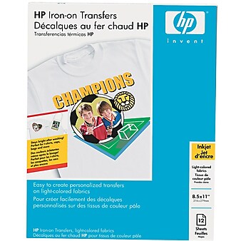 iron on transfer paper staples