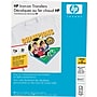 HP Iron-On Transfer Paper, 8.5" x 11", 12/Pack (C6049A)~#|#~s0526978_sc7