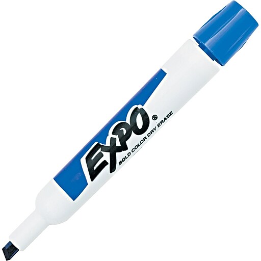 EXPO® Dry Erase Marker, Chisel Tip, Purple, Dozen at Staples