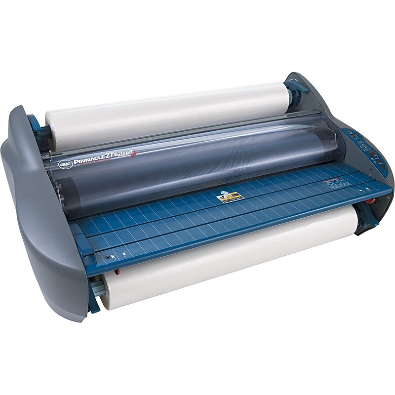 GBC HeatSeal Pinnacle EZLoad Thermal Laminator, 27" Width, Blue and Gray (1701720EZ) image 1