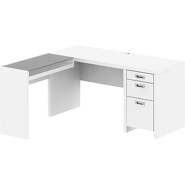 White L Shaped Desk White L Shaped Desk