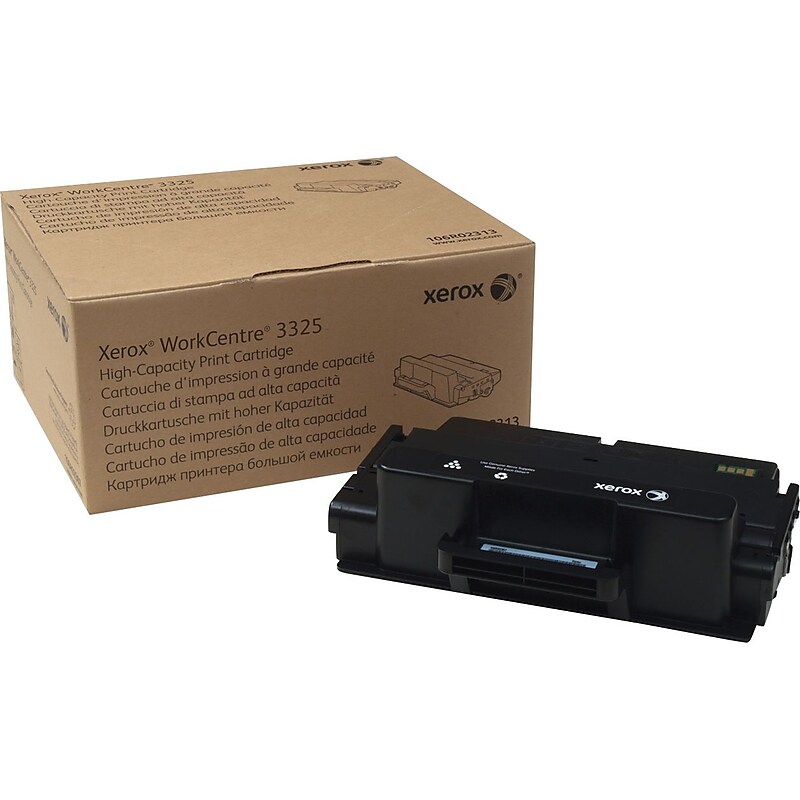 Xerox 106R02313 Black High Yield Toner Cartridge, Prints Up to 11,000 Pages image 1