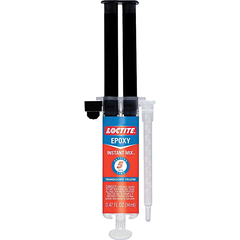 Loctite Epoxy Instant Mix, 0.47 oz., Clear  (1365868) image 1
