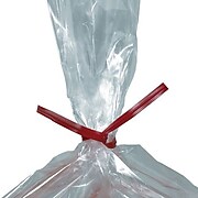 Box Packaging Plastic Twist Tie, 7" x 0.156", Black, 2000/Case (PlT7K)