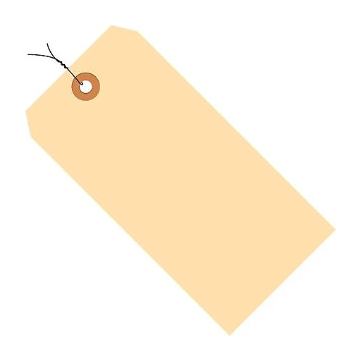 Staples PreWired Economy Manila Shipping Tags Staples