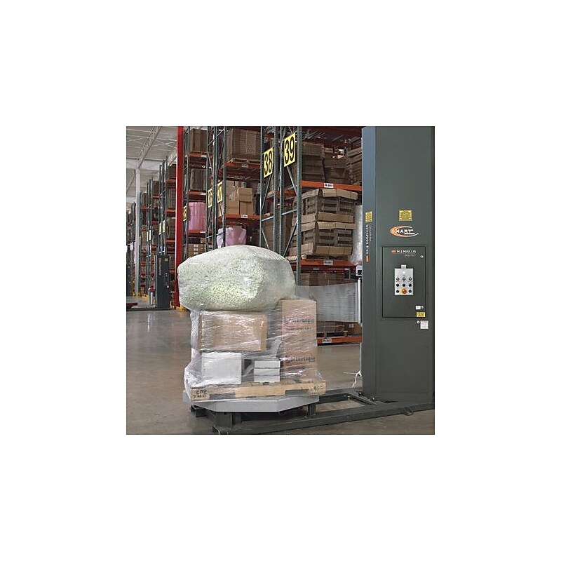 20" x 7500' 60 Gauge Blown Machine Length Stretch Wrap, Clear (MSF2060B) image 1