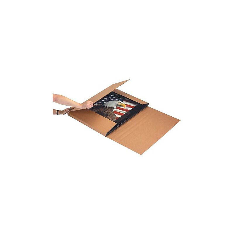 30" x 22" x 6", Jumbo Mailers, Kraft, 20/Bundle (M30226) image 1