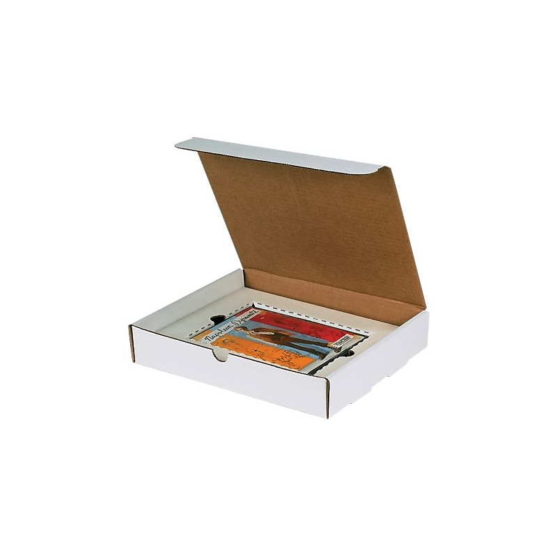 DVD Literature Mailer Kit, 11 1/8" x 8 3/4" x 2", White, 50/Bundle (DLM1182) image 1