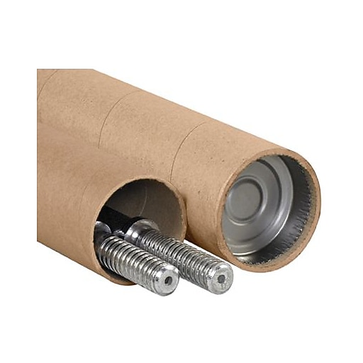 3 1/4" x 60 120" Staples Kraft Adjustable Tube, 15/Case at Staples
