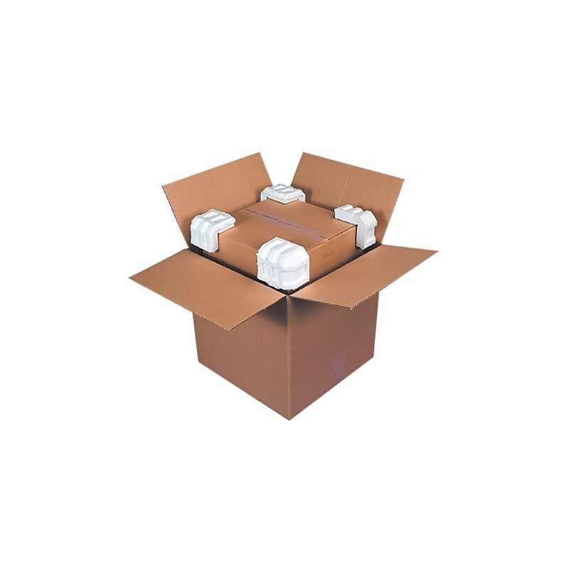 Partners Brand Heavy Duty Foam Corner Protector, 4.75 x 4 x, 1.25, 320/Carton (PF202) image 1