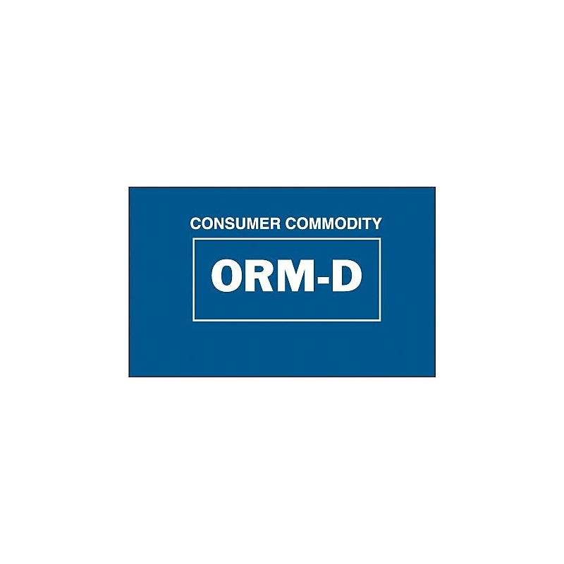 Tape Logic Consumer Commodity ORM-D Shipping Label, 1 3/8" x 2 1/4", 500/Roll (DL7030) image 1