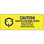 Tape Logic Sensitive Electronic Devices (Do Not Open Except At Approved Field) Label, 5/8" x 2", 500/Roll~#|#~s0537738_sc7