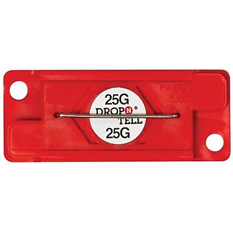 Partners Brand Drop-N-Tell Indicator, 25G, 25/Case