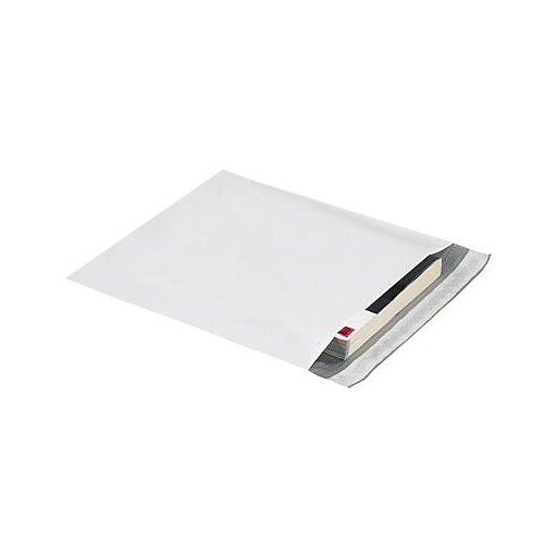 13" x 16" x 2" Expansion Poly Mailer, 100/Case (EPM13162) Staples