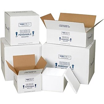 21.25" x 15.5" x 15.5" Insulated Shipping Containers, 2" Thick (269C)