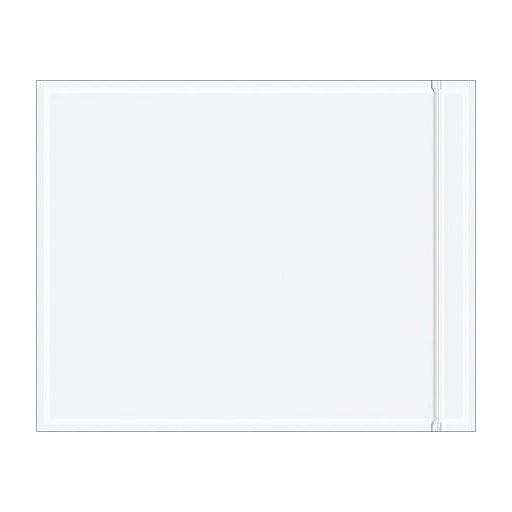 Staples Packing List Envelope, 8.5" x 10.5" Resealable, Clear, 500/Case