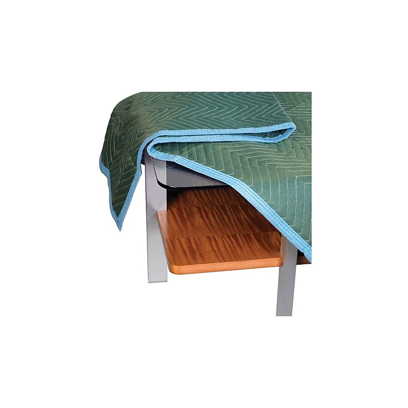 Staples® Deluxe Moving Blanket, Blue/Green, 6/Bundle (MB7280D) image 1
