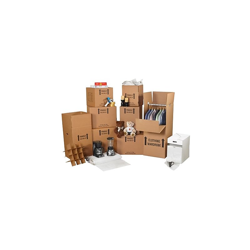 Deluxe Home Moving Kit, Kraft (MKIT3) image 1