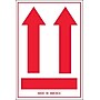 Tape Logic (Two Red Arrows Over Red Bar) Shipping Label, 4" x 6", 500/Roll~#|#~s0537909_sc7