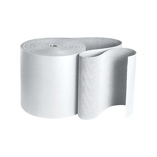 Staples Singleface Corrugated Roll, 36" x 250', White (SF36W) at Staples