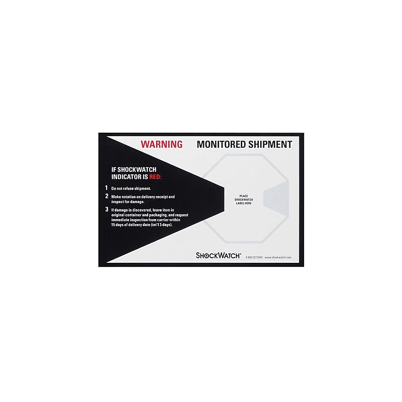 ShockWatch® Companion Label image 1