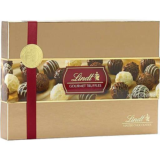 Lindt® Gourmet Truffles Gift Box, 7.3 oz. at Staples