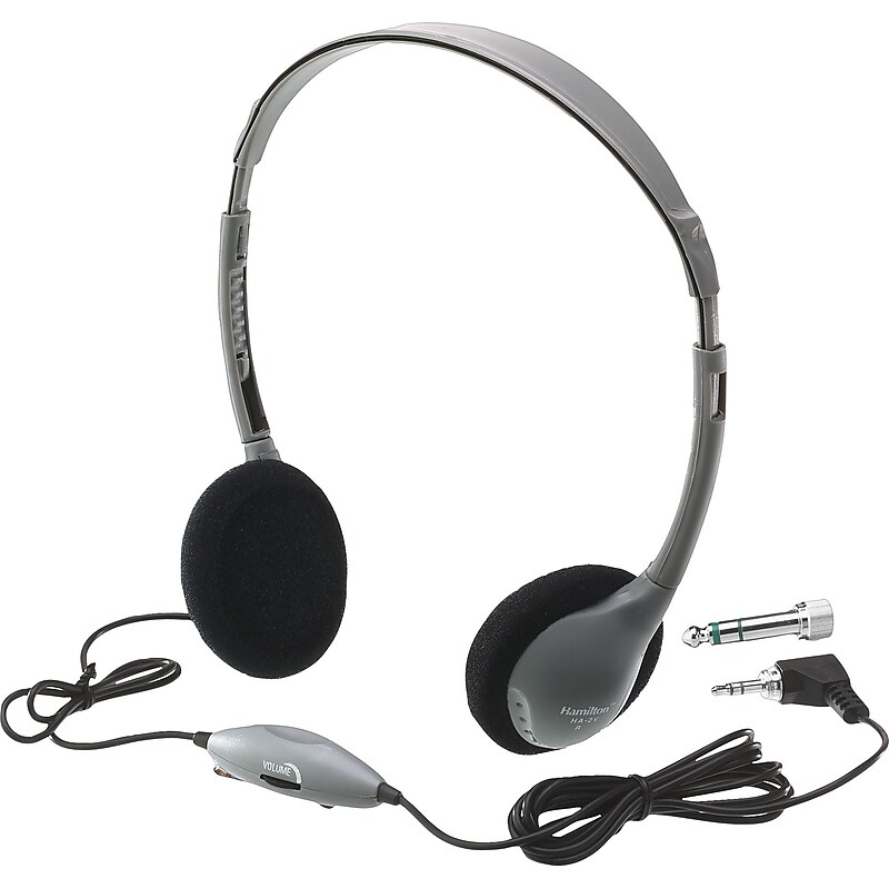 Hamilton Buhl Stereo Headphones, Gray (HA2V) image 1