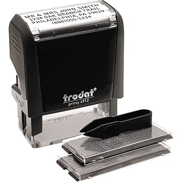 Trodus Self-Inking Do It Yourself Message Stamp (5915)