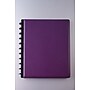 Staples Arc Notebook Systems, 8.5" x 11", Narrow Ruled, 60 Sheets, Purple (23245)~#|#~s0541694_sc7