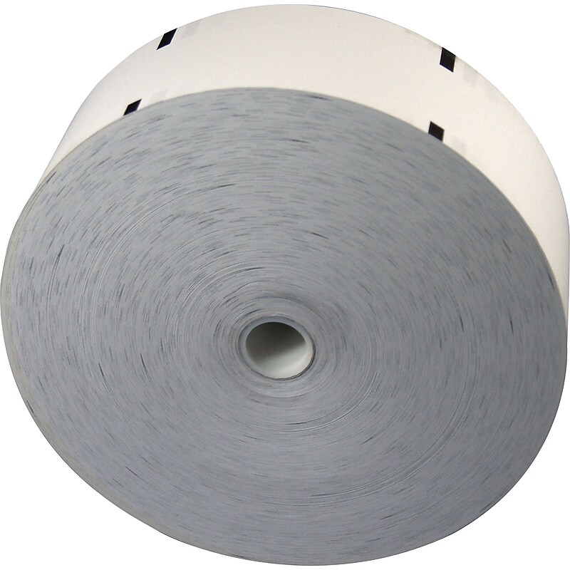 Unbranded Thermal ATM Paper Rolls, 3 1/8" x 900', BPA Free, 4 Rolls/Pack (3446) image 1